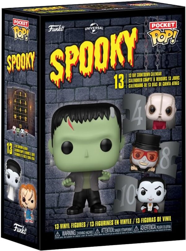 71+rsxhsOnL._AC_SL1300_ Funko Pop Spooky Pocket - Calendario Terror 13