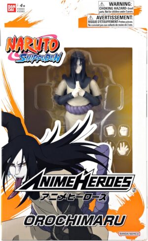 Figura Orochimaru - Naruto Anime Heroes Bandai