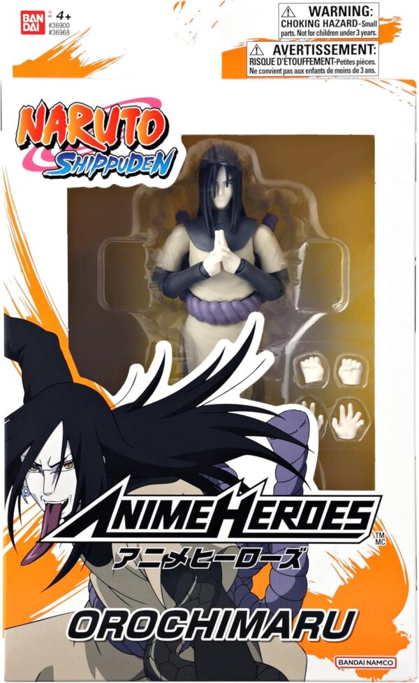 Figura Orochimaru - Naruto Anime Heroes Bandai