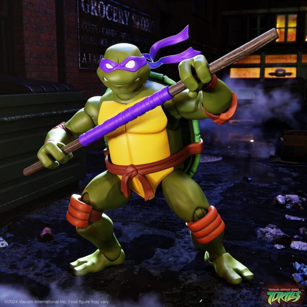 Figura Donatello 18cm Ultimates - Tortugas Ninjas Super7