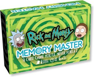 Juego Mesa Rick And Morty - Memory Master Ingles | Aquarius