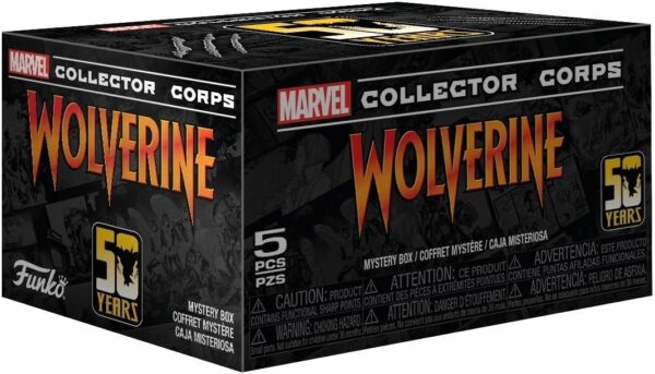 61lRzIYSo4L._AC_SL1300_ Funko Pop Marvel Collector Corps Wolverine 50 Años Talla L