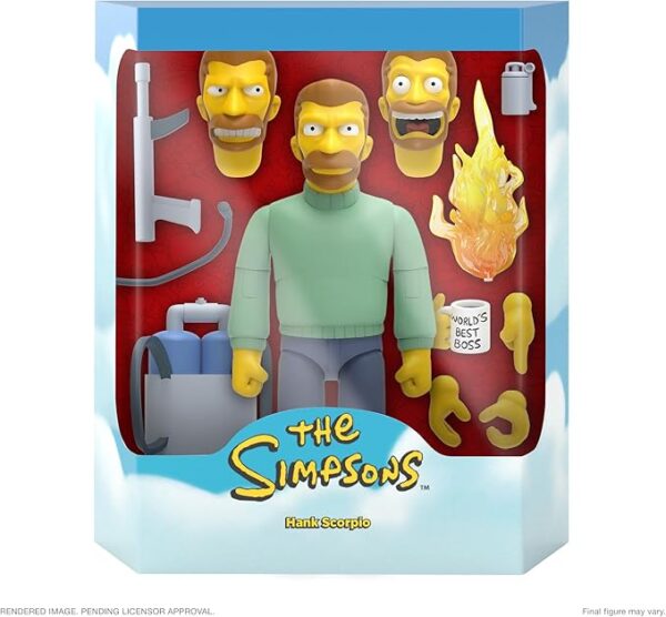 Figura Hank Scorpio | The Simpsons 18cm - Super7