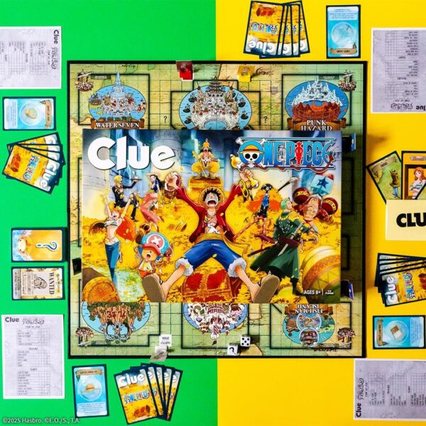 Juego De Mesa Clue - One Piece Hasbro (ingles)