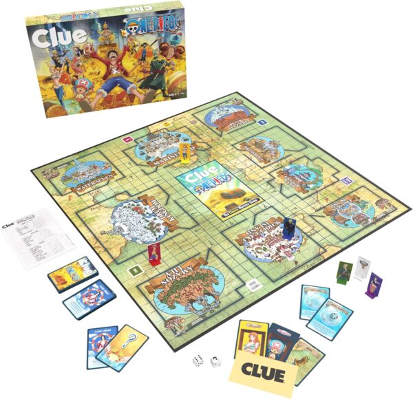 Juego De Mesa Clue - One Piece Hasbro (ingles)