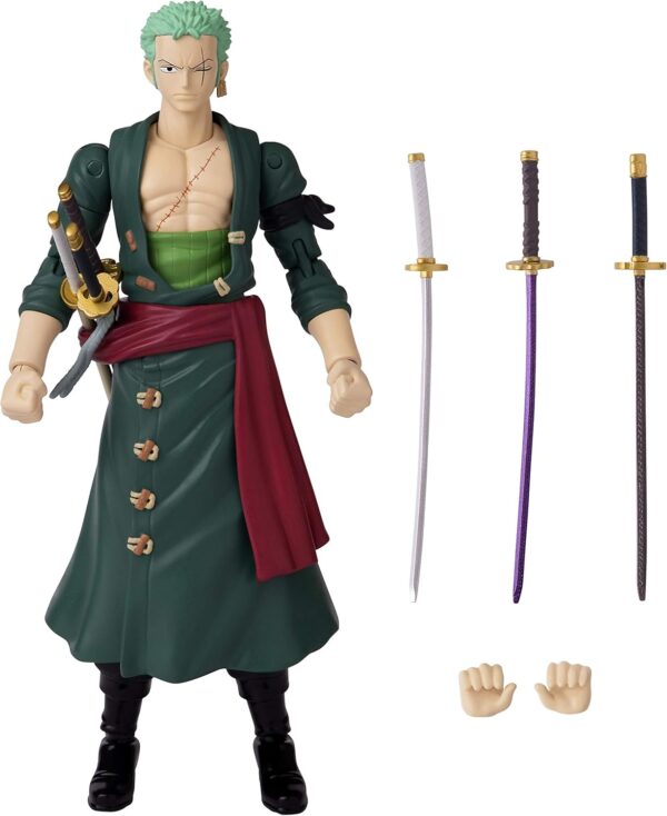 Figura Zoro Roronoa - One piece Anime Heroes Bandai