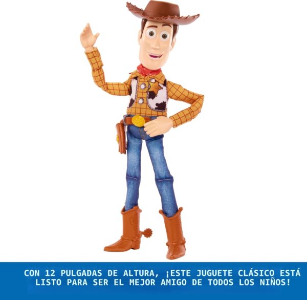 Figura Woody Toy Story 30cm Parlante 30 Sonidos Mattel