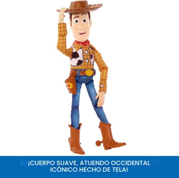 Figura Woody Toy Story 30cm Parlante 30 Sonidos Mattel