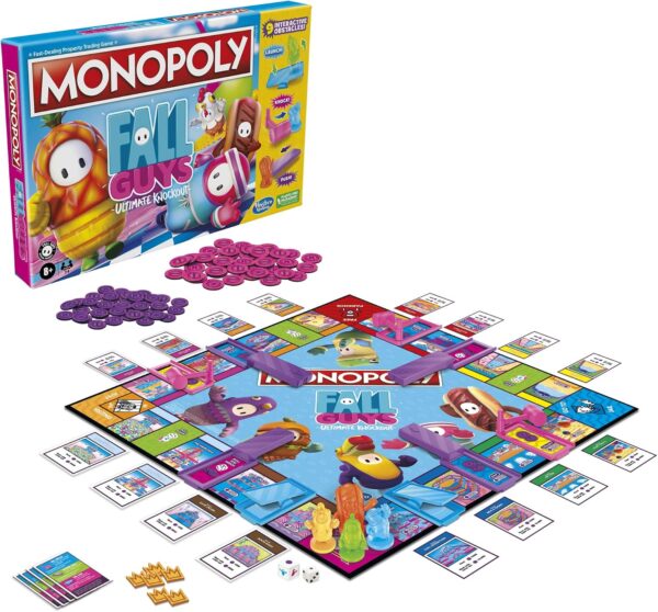 Monopoly Fall Guys Ultimate Knockout Edition En Inglés
