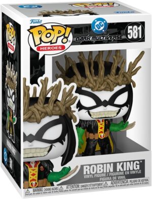 Funko pop Robin King 581 - Dc Dark Multiverse