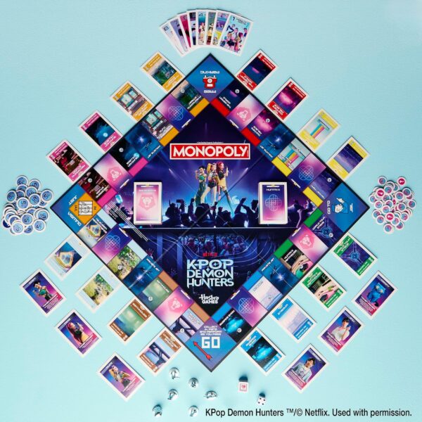 Monopoly Kpop Demon Hunters - Hasbro Inglés