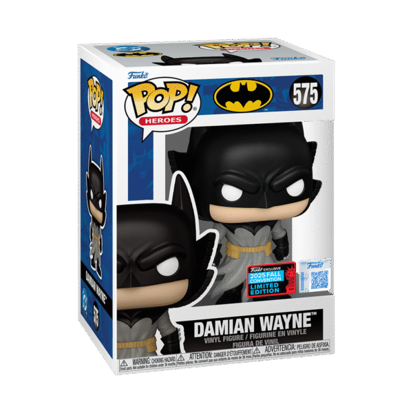 Pop! Damian Wayne, , hi-res Funko Pop Damian Wayne 575 - Batman Heroes Exclusive Nycc25