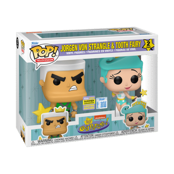 Funko pop Duo pack Jorgen Von & Tooth - Los Padrinos magicos